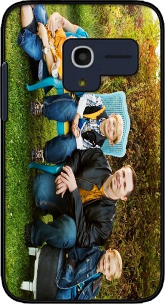 Hülle Alcatel One Touch Pop D3 mit Bild family