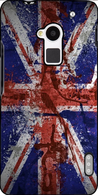 Silikon HTC One Max mit Bild flag