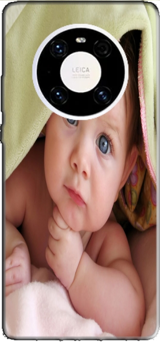 Silikon Huawei Mate 40 Pro 5G mit Bild baby