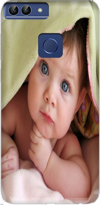 Silikon Huawei P Smart / Enjoy 7S mit Bild baby