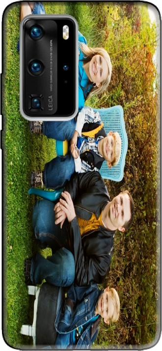 Hülle Huawei P40 PRO mit Bild family