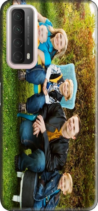 Silikon Huawei P Smart 2021 / Y7A mit Bild family