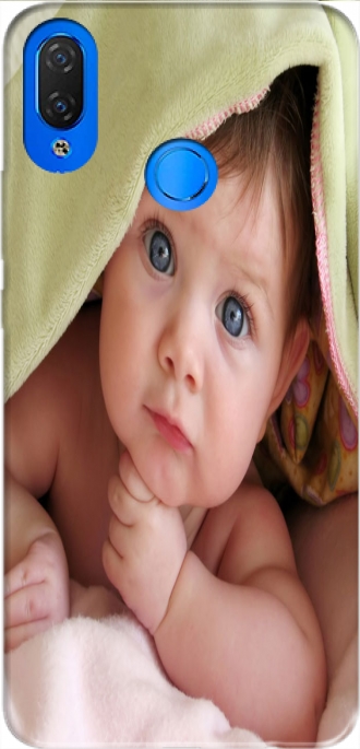 Hülle Huawei P Smart + / Nova 3i mit Bild baby