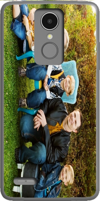 Silikon LG K8 2017 mit Bild family