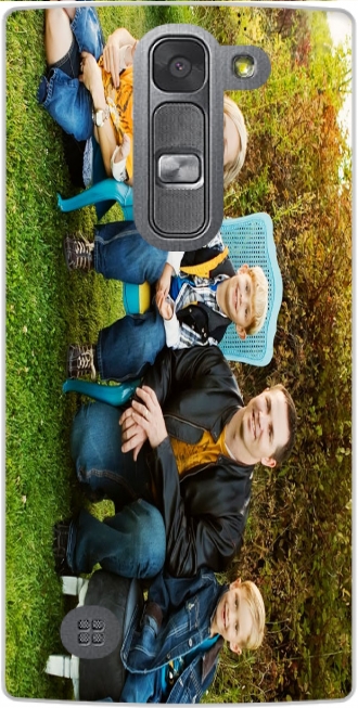 Silikon LG Magna mit Bild family