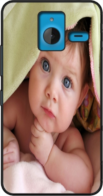 Hülle Microsoft Lumia 640 XL mit Bild baby