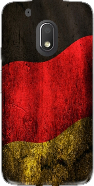 Hülle Motorola Moto G4 Play mit Bild flag