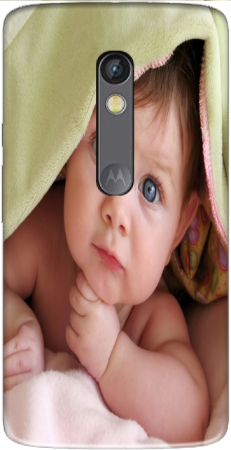 Hülle Motorola Moto X Play mit Bild baby