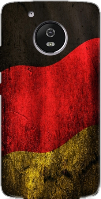 Hülle Motorola Moto G5 mit Bild flag