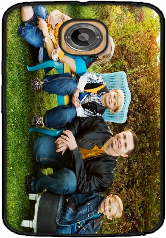 Hülle Motorola Moto X 2nd Gen 2014 mit Bild family