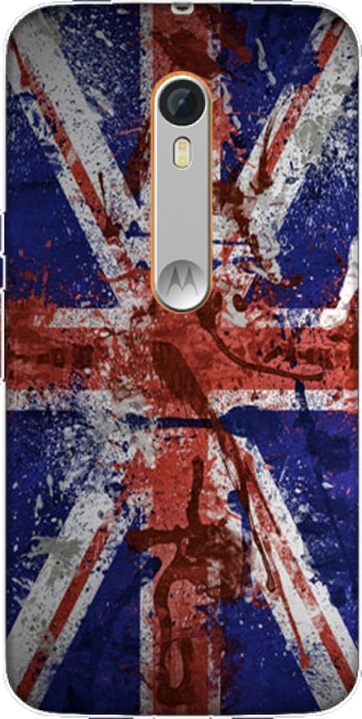 Hülle Motorola Moto X Style mit Bild flag
