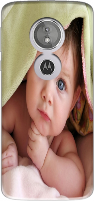 Hülle Motorola Moto E5 mit Bild baby
