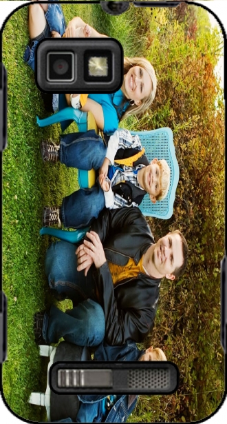Silikon Motorola Defy Mini mit Bild family