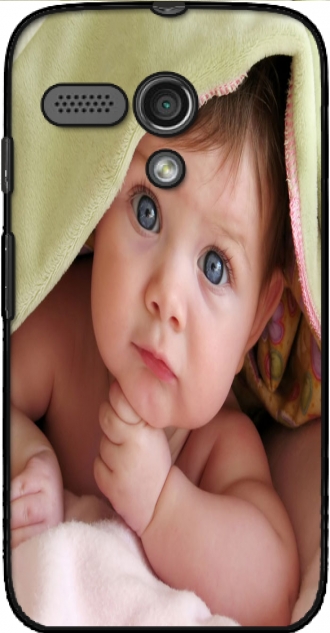 Hülle Motorola Moto G 4G LTE mit Bild baby