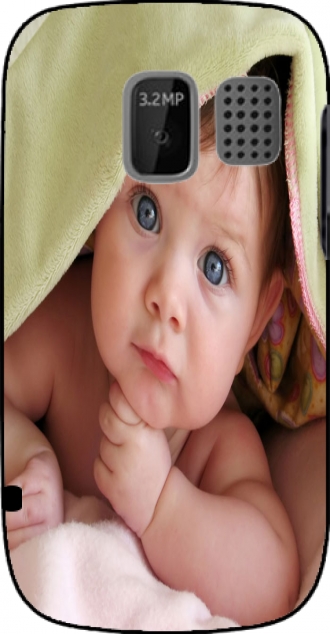 Hülle Nokia Asha 302 mit Bild baby