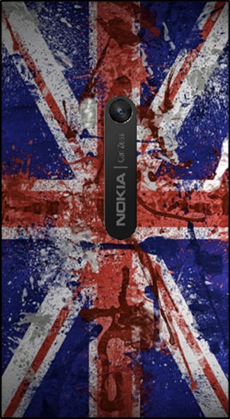 Hülle Nokia Lumia 920 mit Bild flag