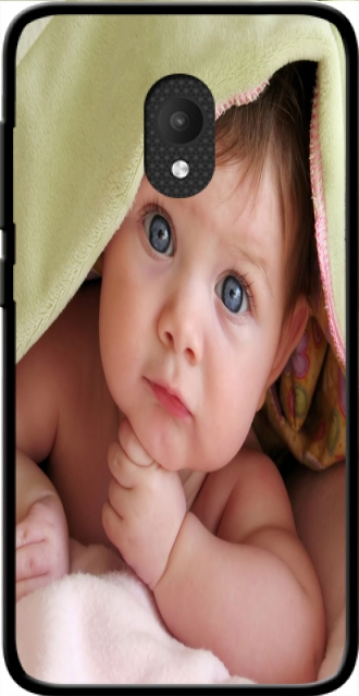 Silikon Orange Rise 52 / Alcatel U5 4G mit Bild baby