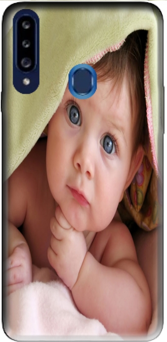 Silikon Samsung Galaxy A20s mit Bild baby