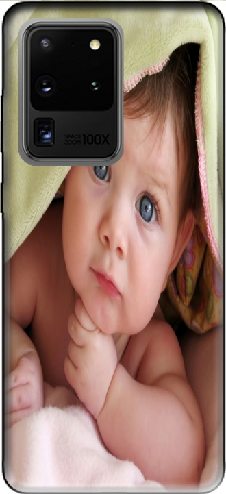 Silikon Samsung Galaxy S20 Ultra mit Bild baby