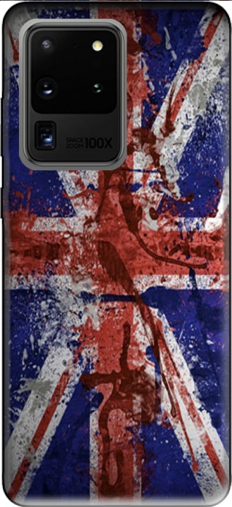 Silikon Samsung Galaxy S20 Ultra mit Bild flag
