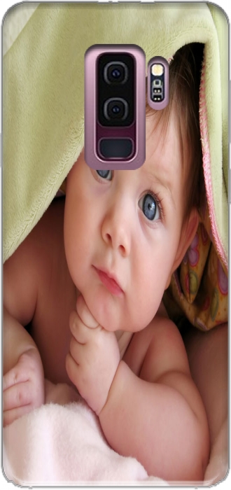 Hülle Samsung Galaxy S9 Plus mit Bild baby