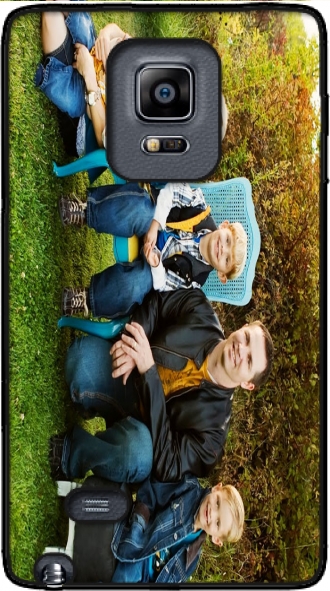 Hülle Samsung Galaxy Note Edge mit Bild family