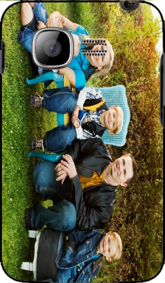 Hülle Samsung Star 3 Duos S5222 mit Bild family