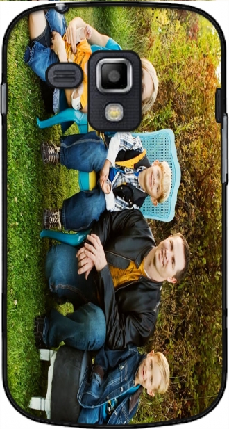Hülle Samsung Galaxy Trend Plus S7580 mit Bild family