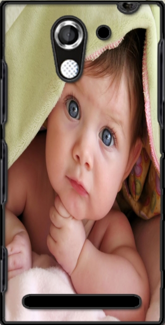 Hülle Sony Xperia C3 mit Bild baby