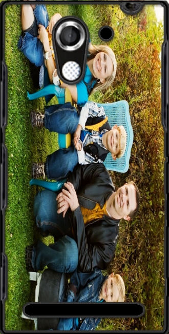 Hülle Sony Xperia C3 mit Bild family